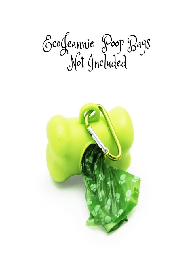 EcoJeannie Dog Poop Bag Dispenser with Stainless Steel Carabiner Clip (PB0007) – Dog Waste Bag Holder (Without Bags) - Image 3